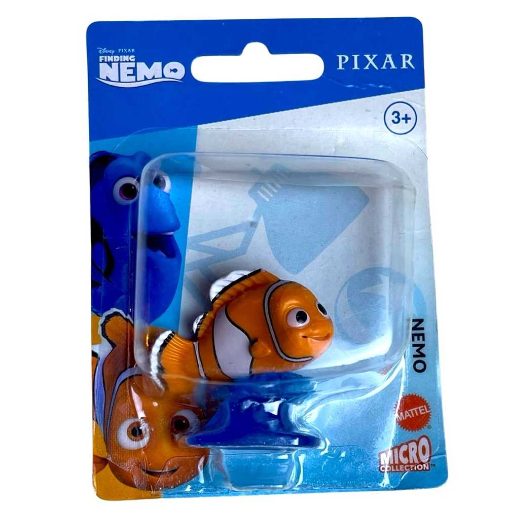 Finding Nemo Cake Topper Disney Pixar Mattel  Discontinued Mini Collectible NEW